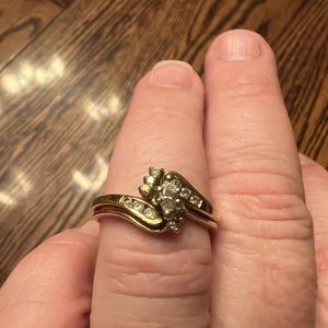 Size 10 wedding band